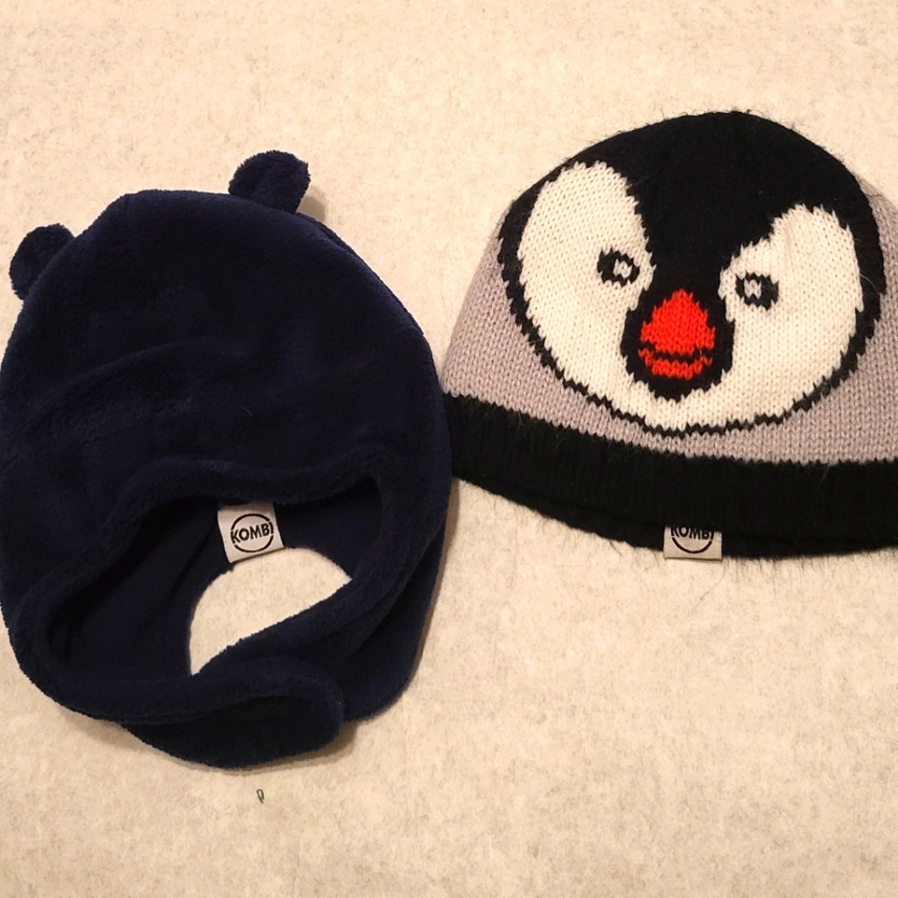 Set of two Kombi baby hats